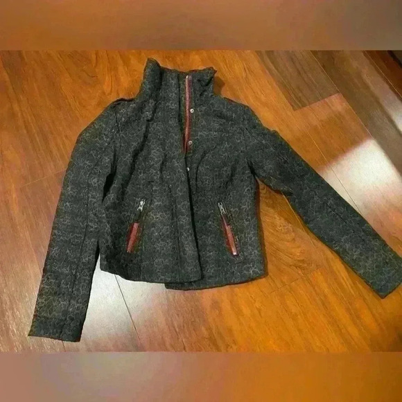 WE THE FREE LEOPARD MOTO JACKET SIZE 4 - Picture 9 of 11